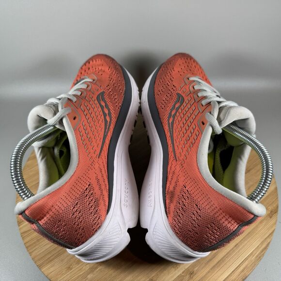 Saucony Ride 13 Women's Size 9.5 Orange Lace Up Running Shoes Sneakers Athletic - Picture 5 of 8
